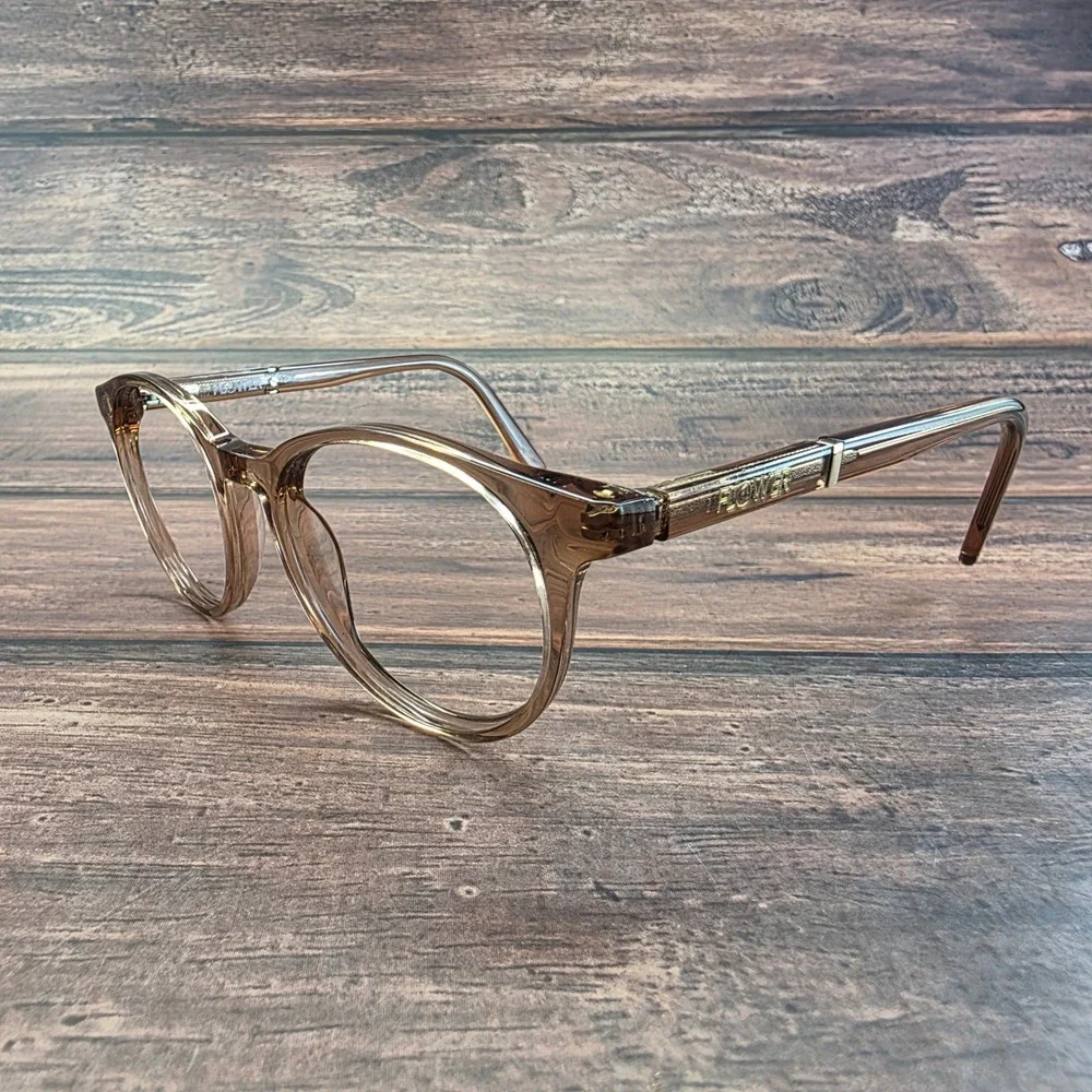 Flower by Drew Barrymore‎ Lilly 6035 290 Brown Round Cat Eye Frames 49-19-140